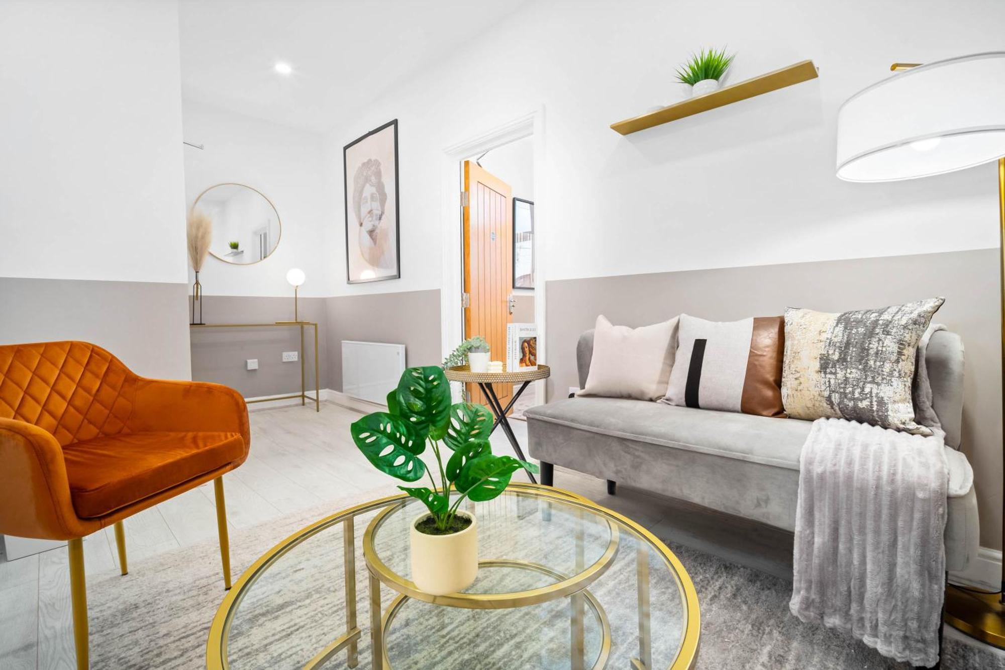 Luxury Apartment - Wifi - Smart Tv - Near City Centre - 2Mr 伯明翰 客房 照片