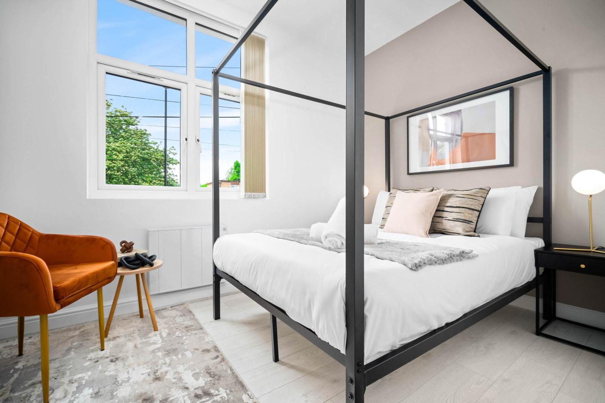Luxury Apartment - Wifi - Smart Tv - Near City Centre - 2Mr 伯明翰 客房 照片